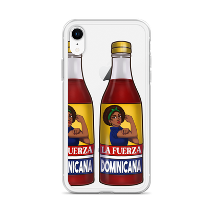 La Fuerza Dominicana iPhone Case  - 2020 - DominicanGirlfriend.com - Frases Dominicanas - República Dominicana Lifestyle Graphic T-Shirts Streetwear & Accessories - New York - Bronx - Washington Heights - Miami - Florida - Boca Chica - USA - Dominican Clothing