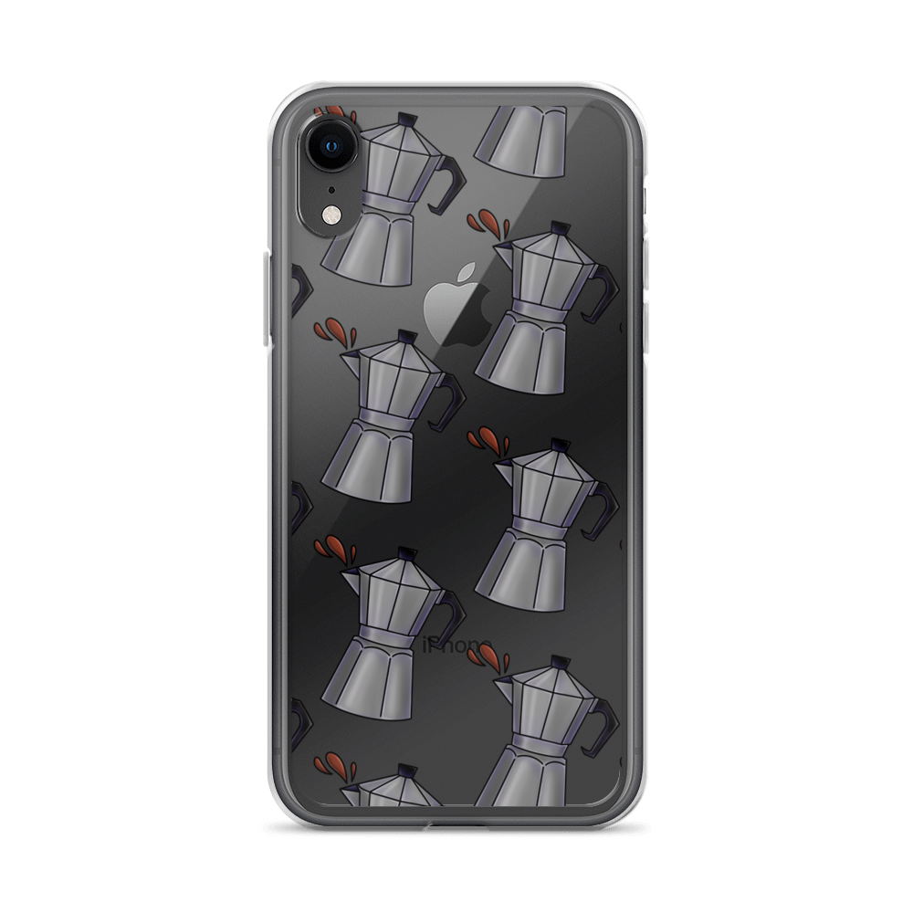 Cafetera iPhone Case  - 2020 - DominicanGirlfriend.com - Frases Dominicanas - República Dominicana Lifestyle Graphic T-Shirts Streetwear & Accessories - New York - Bronx - Washington Heights - Miami - Florida - Boca Chica - USA - Dominican Clothing