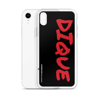 Dique iPhone Case  - 2020 - DominicanGirlfriend.com - Frases Dominicanas - República Dominicana Lifestyle Graphic T-Shirts Streetwear & Accessories - New York - Bronx - Washington Heights - Miami - Florida - Boca Chica - USA - Dominican Clothing