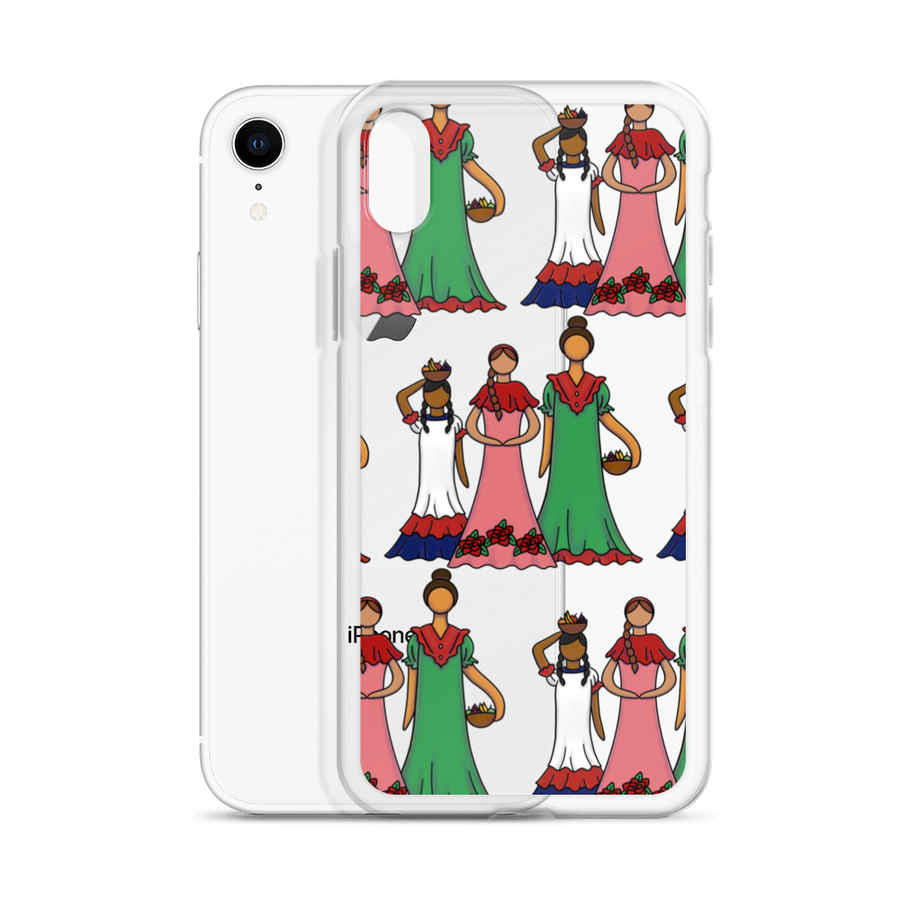 Dominican Faceless Dolls iPhone Case  - 2020 - DominicanGirlfriend.com - Frases Dominicanas - República Dominicana Lifestyle Graphic T-Shirts Streetwear & Accessories - New York - Bronx - Washington Heights - Miami - Florida - Boca Chica - USA - Dominican Clothing