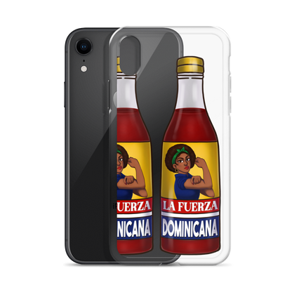 La Fuerza Dominicana iPhone Case  - 2020 - DominicanGirlfriend.com - Frases Dominicanas - República Dominicana Lifestyle Graphic T-Shirts Streetwear & Accessories - New York - Bronx - Washington Heights - Miami - Florida - Boca Chica - USA - Dominican Clothing