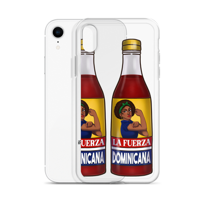La Fuerza Dominicana iPhone Case  - 2020 - DominicanGirlfriend.com - Frases Dominicanas - República Dominicana Lifestyle Graphic T-Shirts Streetwear & Accessories - New York - Bronx - Washington Heights - Miami - Florida - Boca Chica - USA - Dominican Clothing