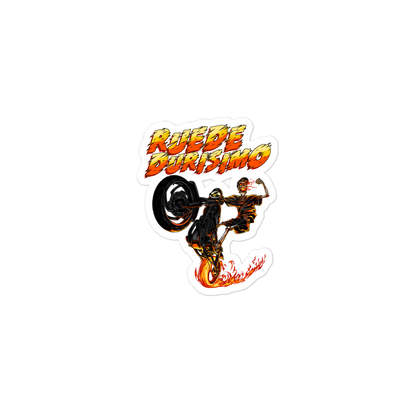 Ruede Durisimo Bubble-free Stickers  - 2020 - DominicanGirlfriend.com - Frases Dominicanas - República Dominicana Lifestyle Graphic T-Shirts Streetwear & Accessories - New York - Bronx - Washington Heights - Miami - Florida - Boca Chica - USA - Dominican Clothing