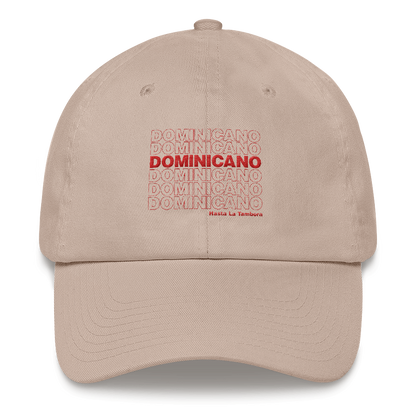 Dominicano Hasta La Tambora Dad hat  - 2020 - DominicanGirlfriend.com - Frases Dominicanas - República Dominicana Lifestyle Graphic T-Shirts Streetwear & Accessories - New York - Bronx - Washington Heights - Miami - Florida - Boca Chica - USA - Dominican Clothing