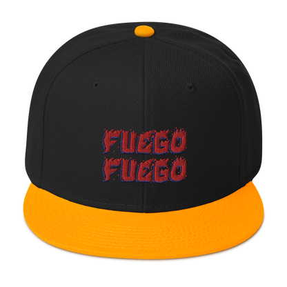 Fuego Snapback  - 2020 - DominicanGirlfriend.com - Frases Dominicanas - República Dominicana Lifestyle Graphic T-Shirts Streetwear & Accessories - New York - Bronx - Washington Heights - Miami - Florida - Boca Chica - USA - Dominican Clothing