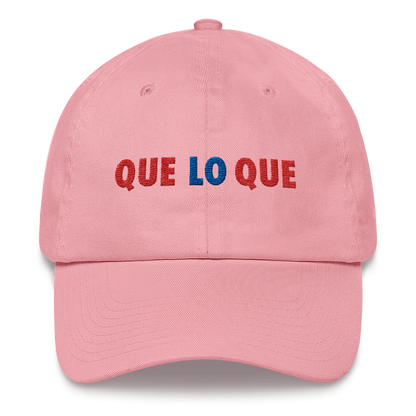 Que Lo Que Dad Hat  - 2020 - DominicanGirlfriend.com - Frases Dominicanas - República Dominicana Lifestyle Graphic T-Shirts Streetwear & Accessories - New York - Bronx - Washington Heights - Miami - Florida - Boca Chica - USA - Dominican Clothing