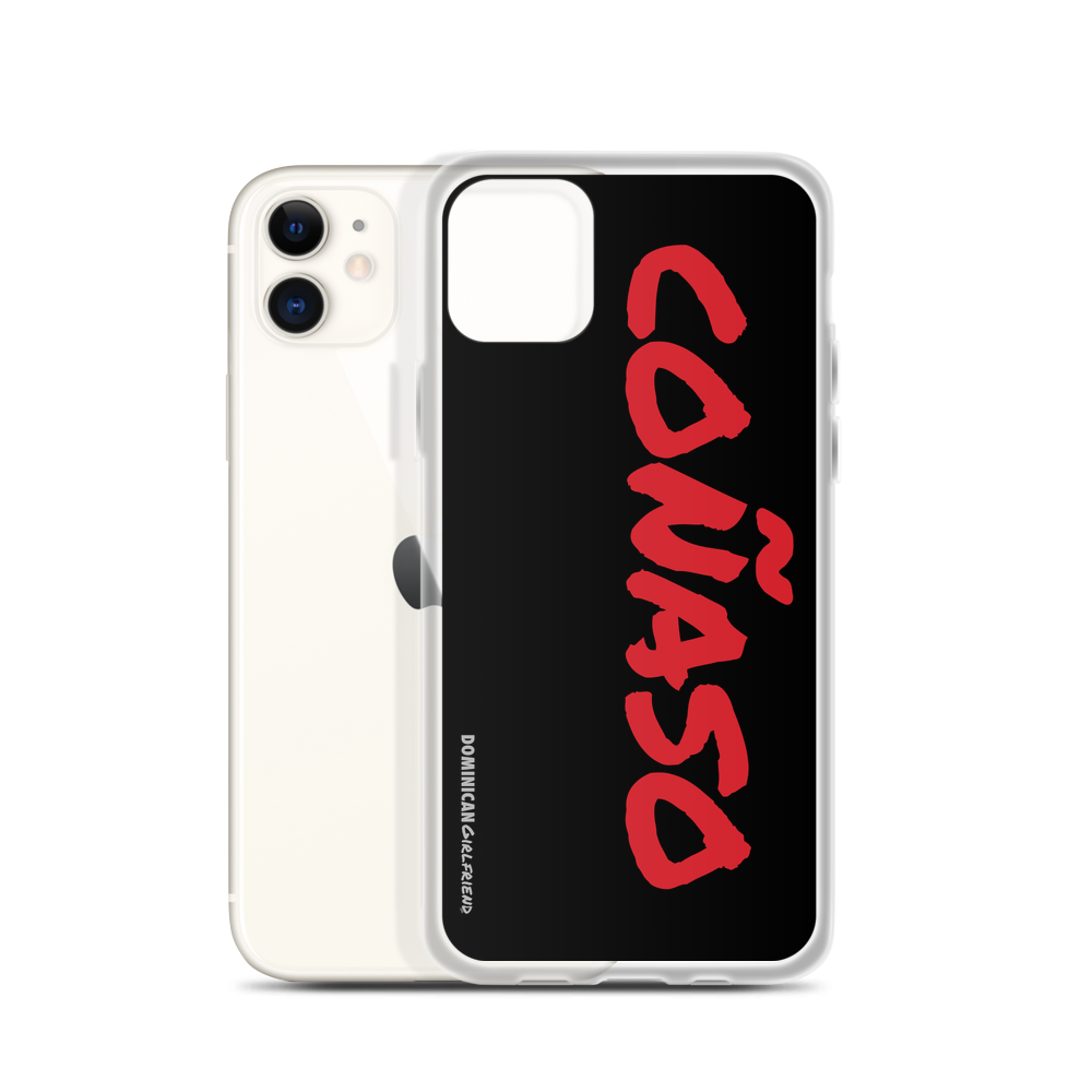 Coñaso iPhone Case  - 2020 - DominicanGirlfriend.com - Frases Dominicanas - República Dominicana Lifestyle Graphic T-Shirts Streetwear & Accessories - New York - Bronx - Washington Heights - Miami - Florida - Boca Chica - USA - Dominican Clothing