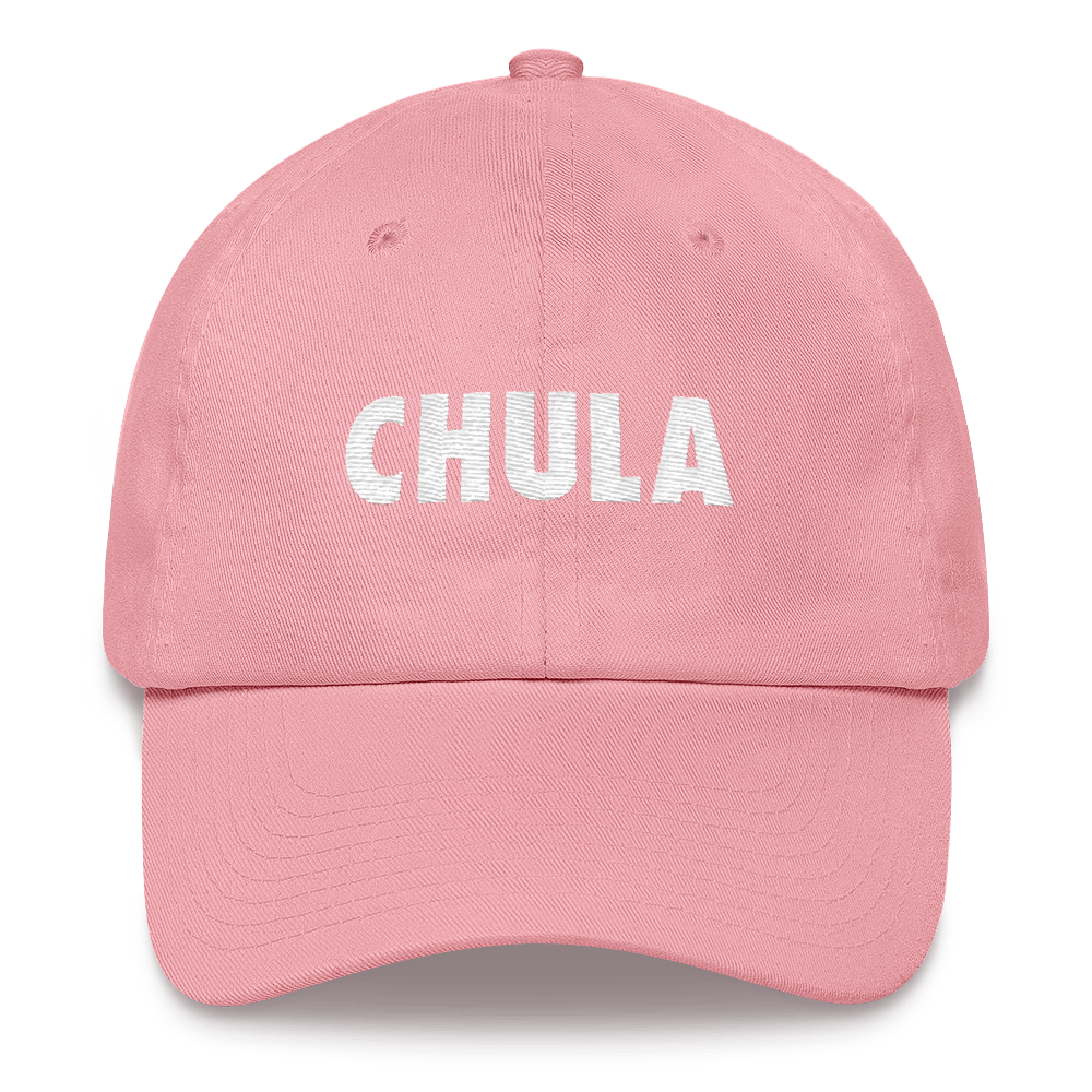 Chula Dad Hat  - 2020 - DominicanGirlfriend.com - Frases Dominicanas - República Dominicana Lifestyle Graphic T-Shirts Streetwear & Accessories - New York - Bronx - Washington Heights - Miami - Florida - Boca Chica - USA - Dominican Clothing