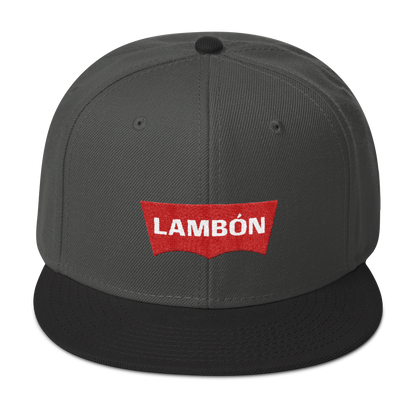 Lambón Snapback Hat  - 2020 - DominicanGirlfriend.com - Frases Dominicanas - República Dominicana Lifestyle Graphic T-Shirts Streetwear & Accessories - New York - Bronx - Washington Heights - Miami - Florida - Boca Chica - USA - Dominican Clothing
