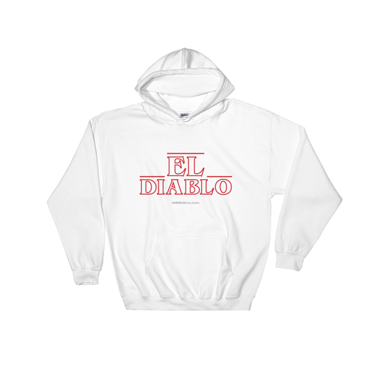El Diablo Unisex Hoodie  - 2020 - DominicanGirlfriend.com - Frases Dominicanas - República Dominicana Lifestyle Graphic T-Shirts Streetwear & Accessories - New York - Bronx - Washington Heights - Miami - Florida - Boca Chica - USA - Dominican Clothing