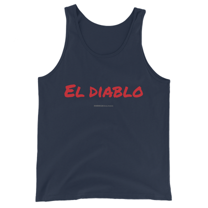 El Diablo Unisex Tank Top  - 2020 - DominicanGirlfriend.com - Frases Dominicanas - República Dominicana Lifestyle Graphic T-Shirts Streetwear & Accessories - New York - Bronx - Washington Heights - Miami - Florida - Boca Chica - USA - Dominican Clothing