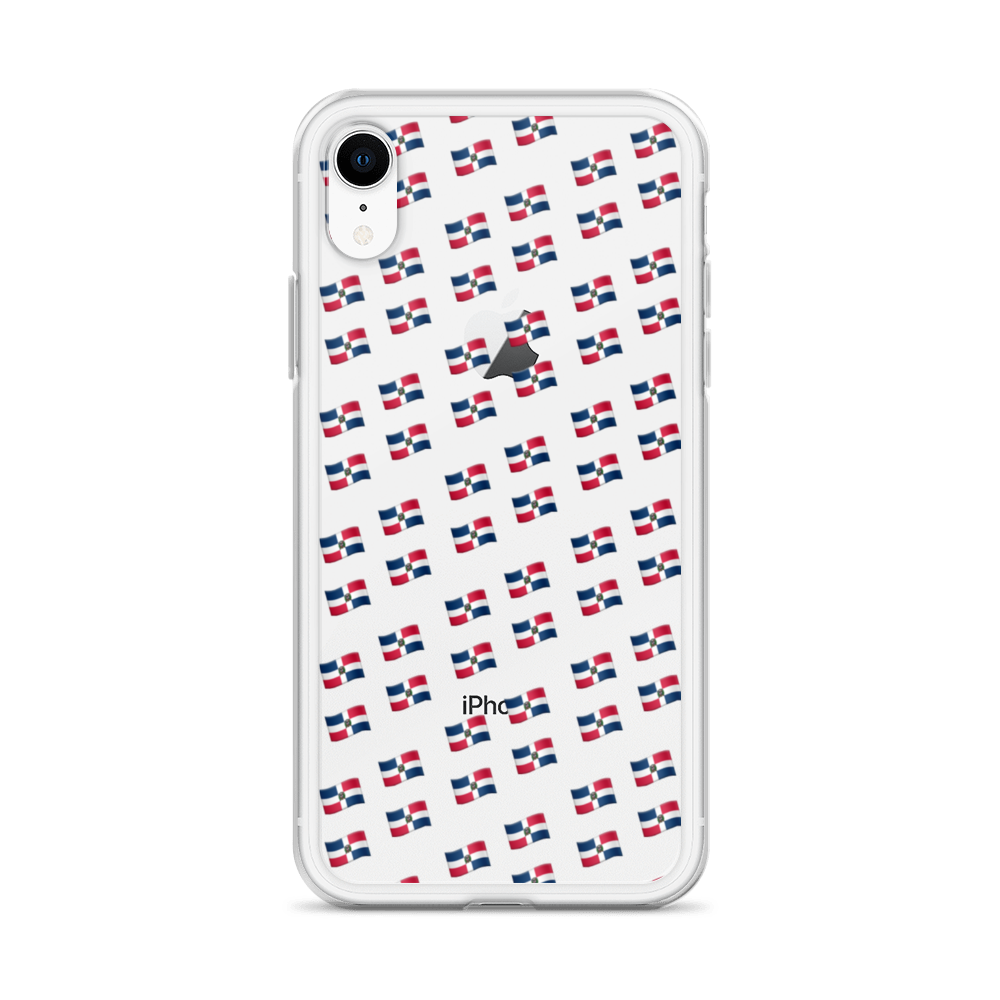 All-Over Emoji República Dominicana Flag iPhone Case  - 2020 - DominicanGirlfriend.com - Frases Dominicanas - República Dominicana Lifestyle Graphic T-Shirts Streetwear & Accessories - New York - Bronx - Washington Heights - Miami - Florida - Boca Chica - USA - Dominican Clothing