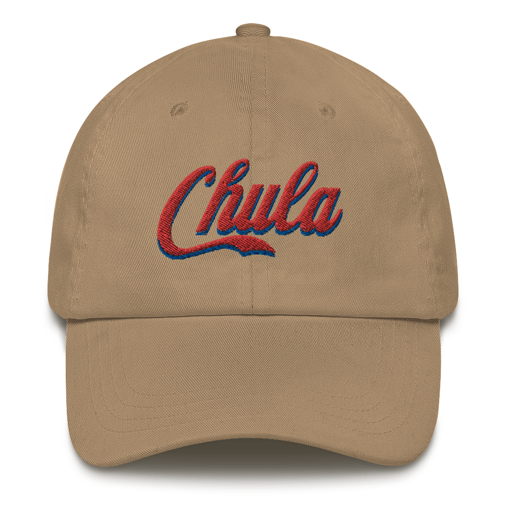 Chula Dad hat  - 2020 - DominicanGirlfriend.com - Frases Dominicanas - República Dominicana Lifestyle Graphic T-Shirts Streetwear & Accessories - New York - Bronx - Washington Heights - Miami - Florida - Boca Chica - USA - Dominican Clothing