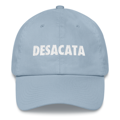 Desacata Dad Hat  - 2020 - DominicanGirlfriend.com - Frases Dominicanas - República Dominicana Lifestyle Graphic T-Shirts Streetwear & Accessories - New York - Bronx - Washington Heights - Miami - Florida - Boca Chica - USA - Dominican Clothing