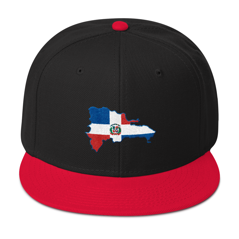 Republica Dominicana Snapback Hat  - 2020 - DominicanGirlfriend.com - Frases Dominicanas - República Dominicana Lifestyle Graphic T-Shirts Streetwear & Accessories - New York - Bronx - Washington Heights - Miami - Florida - Boca Chica - USA - Dominican Clothing