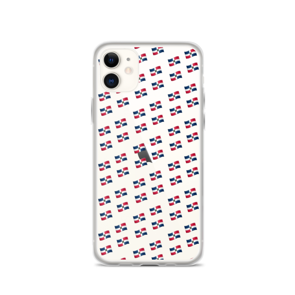 All-Over Emoji República Dominicana Flag iPhone Case  - 2020 - DominicanGirlfriend.com - Frases Dominicanas - República Dominicana Lifestyle Graphic T-Shirts Streetwear & Accessories - New York - Bronx - Washington Heights - Miami - Florida - Boca Chica - USA - Dominican Clothing