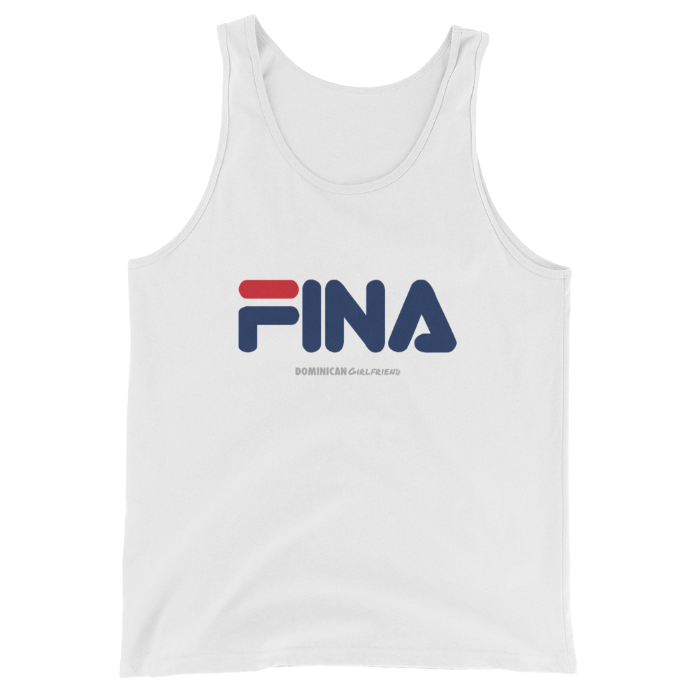 Fina Tank Top  - 2020 - DominicanGirlfriend.com - Frases Dominicanas - República Dominicana Lifestyle Graphic T-Shirts Streetwear & Accessories - New York - Bronx - Washington Heights - Miami - Florida - Boca Chica - USA - Dominican Clothing