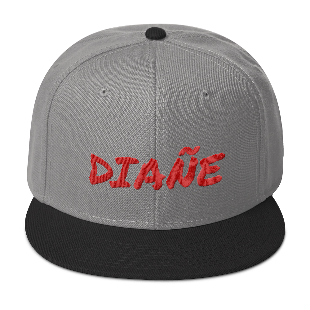 Diañe Snapback Hat  - 2020 - DominicanGirlfriend.com - Frases Dominicanas - República Dominicana Lifestyle Graphic T-Shirts Streetwear & Accessories - New York - Bronx - Washington Heights - Miami - Florida - Boca Chica - USA - Dominican Clothing