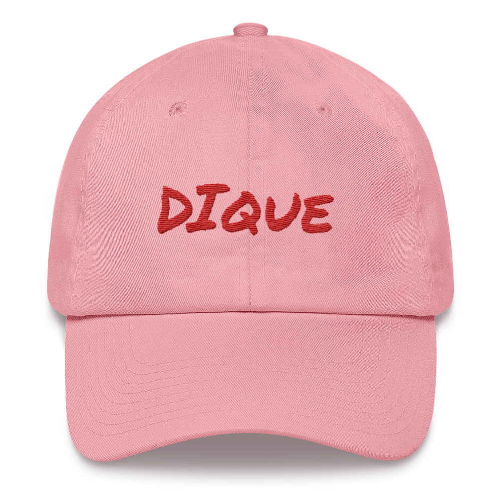 Dique Dad Hat  - 2020 - DominicanGirlfriend.com - Frases Dominicanas - República Dominicana Lifestyle Graphic T-Shirts Streetwear & Accessories - New York - Bronx - Washington Heights - Miami - Florida - Boca Chica - USA - Dominican Clothing