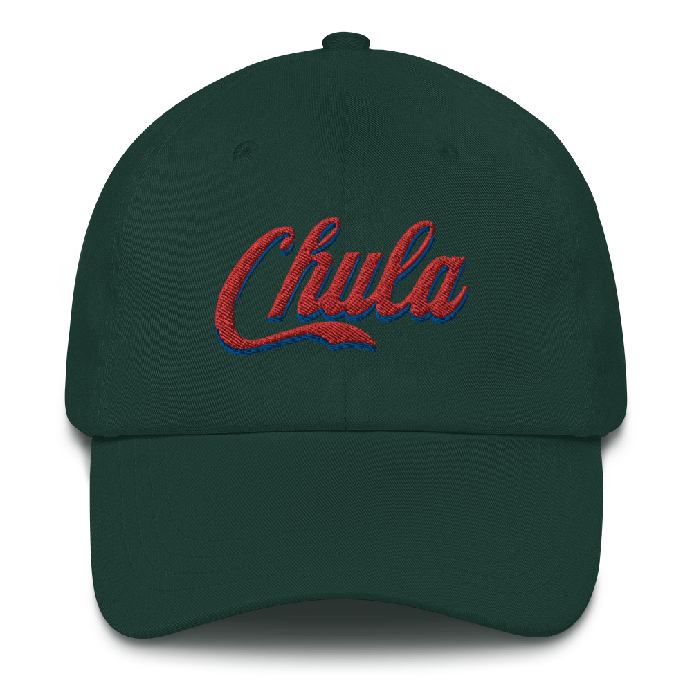 Chula Dad hat  - 2020 - DominicanGirlfriend.com - Frases Dominicanas - República Dominicana Lifestyle Graphic T-Shirts Streetwear & Accessories - New York - Bronx - Washington Heights - Miami - Florida - Boca Chica - USA - Dominican Clothing