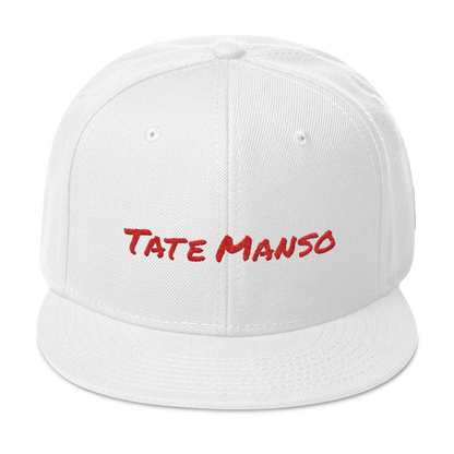 Tate Manso Snapback Hat  - 2020 - DominicanGirlfriend.com - Frases Dominicanas - República Dominicana Lifestyle Graphic T-Shirts Streetwear & Accessories - New York - Bronx - Washington Heights - Miami - Florida - Boca Chica - USA - Dominican Clothing