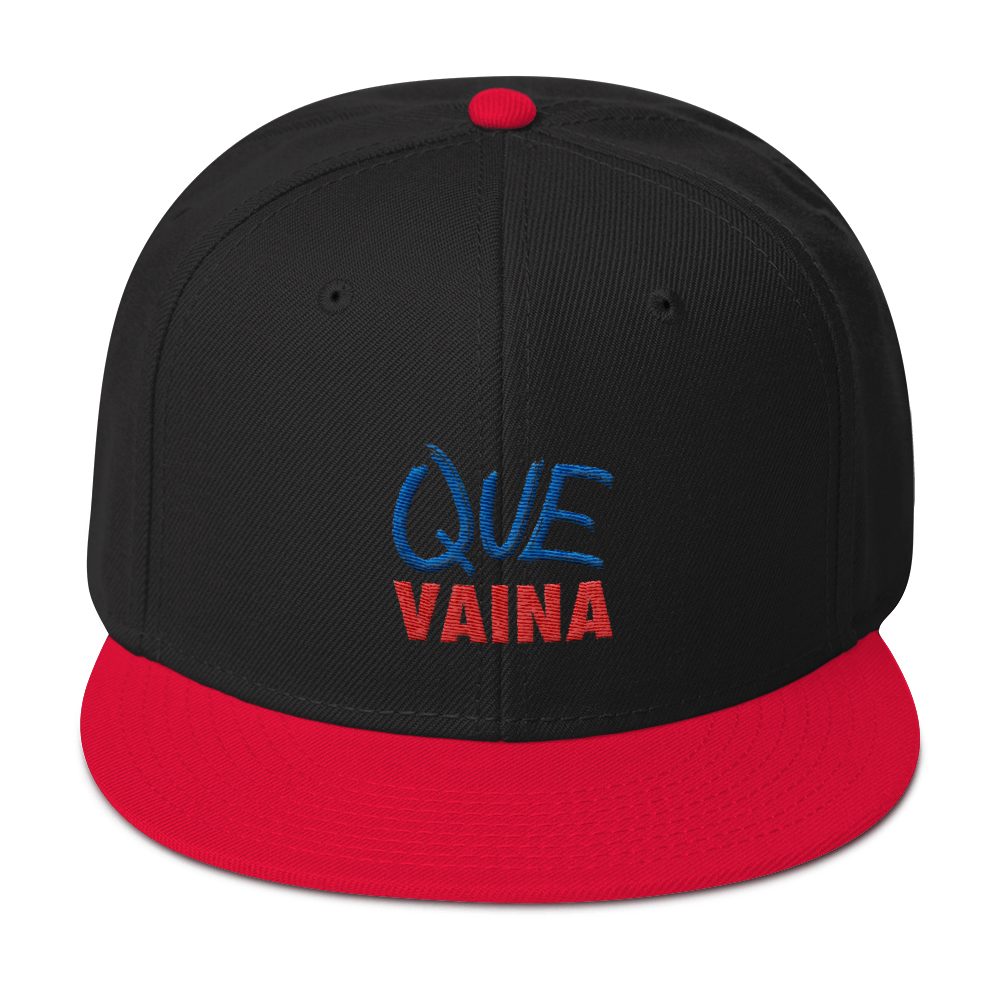 Que Vaina Snapback Hat  - 2020 - DominicanGirlfriend.com - Frases Dominicanas - República Dominicana Lifestyle Graphic T-Shirts Streetwear & Accessories - New York - Bronx - Washington Heights - Miami - Florida - Boca Chica - USA - Dominican Clothing