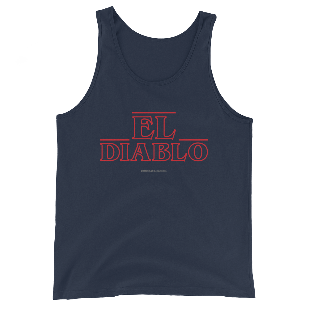 El Diablo Tank Top  - 2020 - DominicanGirlfriend.com - Frases Dominicanas - República Dominicana Lifestyle Graphic T-Shirts Streetwear & Accessories - New York - Bronx - Washington Heights - Miami - Florida - Boca Chica - USA - Dominican Clothing