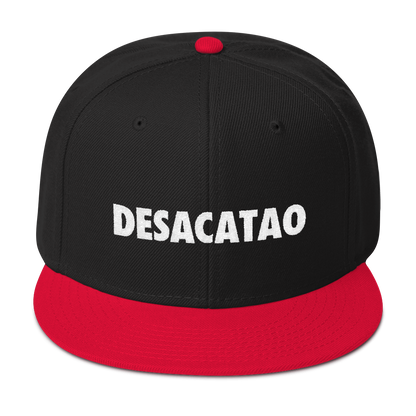 Desacatao Snapback Hat  - 2020 - DominicanGirlfriend.com - Frases Dominicanas - República Dominicana Lifestyle Graphic T-Shirts Streetwear & Accessories - New York - Bronx - Washington Heights - Miami - Florida - Boca Chica - USA - Dominican Clothing