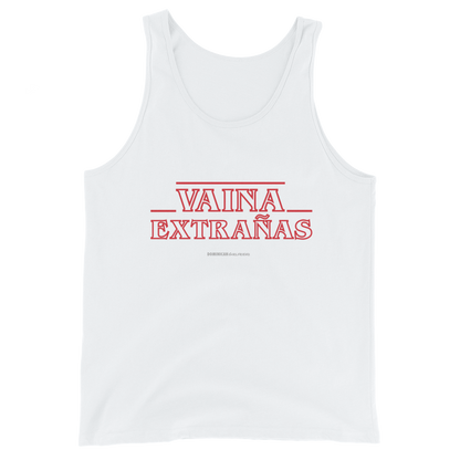 Vaina Extrañas Tank Top  - 2020 - DominicanGirlfriend.com - Frases Dominicanas - República Dominicana Lifestyle Graphic T-Shirts Streetwear & Accessories - New York - Bronx - Washington Heights - Miami - Florida - Boca Chica - USA - Dominican Clothing