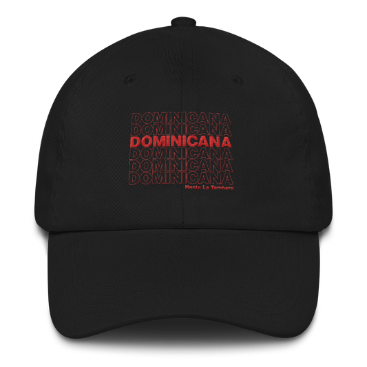 Dominicana Hasta La Tambora Dad hat  - 2020 - DominicanGirlfriend.com - Frases Dominicanas - República Dominicana Lifestyle Graphic T-Shirts Streetwear & Accessories - New York - Bronx - Washington Heights - Miami - Florida - Boca Chica - USA - Dominican Clothing