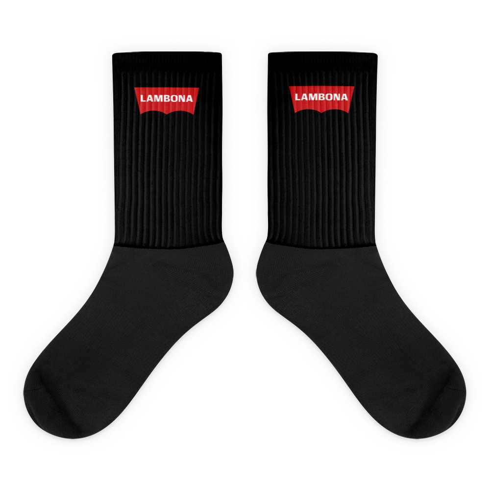 Lambona Socks  - 2020 - DominicanGirlfriend.com - Frases Dominicanas - República Dominicana Lifestyle Graphic T-Shirts Streetwear & Accessories - New York - Bronx - Washington Heights - Miami - Florida - Boca Chica - USA - Dominican Clothing