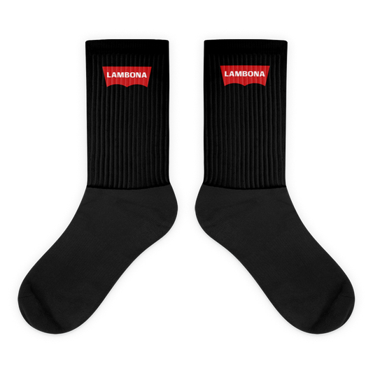 Lambona Socks  - 2020 - DominicanGirlfriend.com - Frases Dominicanas - República Dominicana Lifestyle Graphic T-Shirts Streetwear & Accessories - New York - Bronx - Washington Heights - Miami - Florida - Boca Chica - USA - Dominican Clothing
