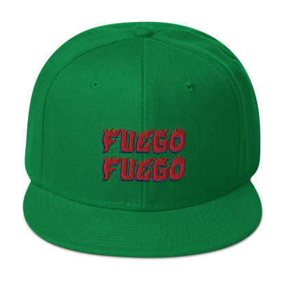 Fuego Snapback  - 2020 - DominicanGirlfriend.com - Frases Dominicanas - República Dominicana Lifestyle Graphic T-Shirts Streetwear & Accessories - New York - Bronx - Washington Heights - Miami - Florida - Boca Chica - USA - Dominican Clothing