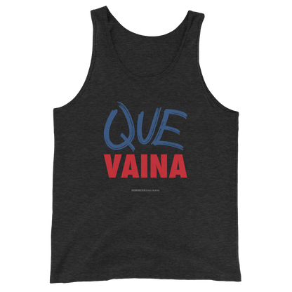 Que Vaina Tank Top  - 2020 - DominicanGirlfriend.com - Frases Dominicanas - República Dominicana Lifestyle Graphic T-Shirts Streetwear & Accessories - New York - Bronx - Washington Heights - Miami - Florida - Boca Chica - USA - Dominican Clothing