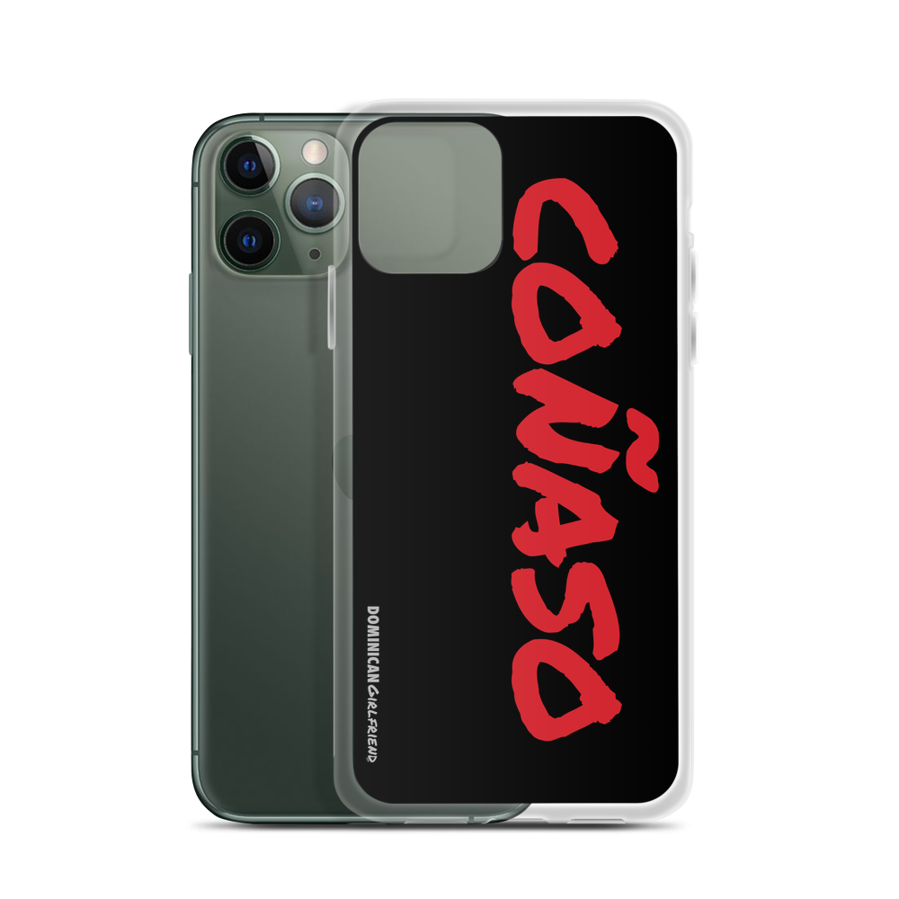 Coñaso iPhone Case  - 2020 - DominicanGirlfriend.com - Frases Dominicanas - República Dominicana Lifestyle Graphic T-Shirts Streetwear & Accessories - New York - Bronx - Washington Heights - Miami - Florida - Boca Chica - USA - Dominican Clothing