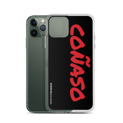 Coñaso iPhone Case  - 2020 - DominicanGirlfriend.com - Frases Dominicanas - República Dominicana Lifestyle Graphic T-Shirts Streetwear & Accessories - New York - Bronx - Washington Heights - Miami - Florida - Boca Chica - USA - Dominican Clothing
