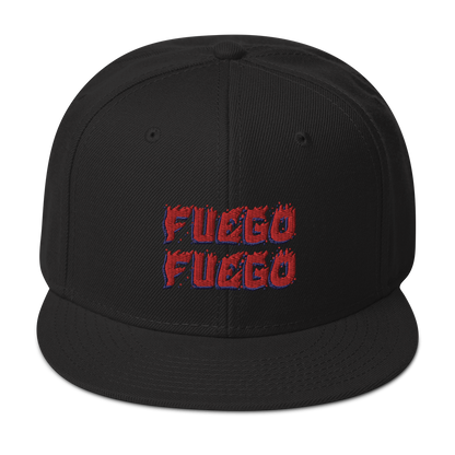 Fuego Snapback  - 2020 - DominicanGirlfriend.com - Frases Dominicanas - República Dominicana Lifestyle Graphic T-Shirts Streetwear & Accessories - New York - Bronx - Washington Heights - Miami - Florida - Boca Chica - USA - Dominican Clothing