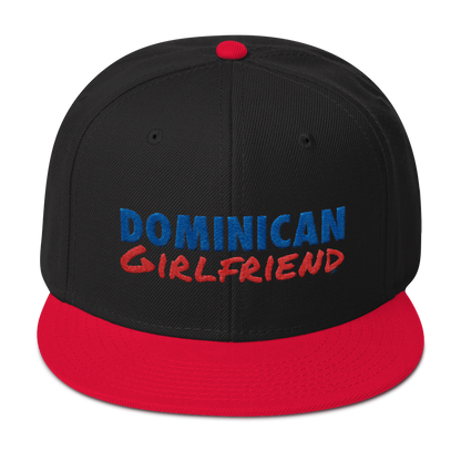Dominican Girlfriend Snapback Hat  - 2020 - DominicanGirlfriend.com - Frases Dominicanas - República Dominicana Lifestyle Graphic T-Shirts Streetwear & Accessories - New York - Bronx - Washington Heights - Miami - Florida - Boca Chica - USA - Dominican Clothing