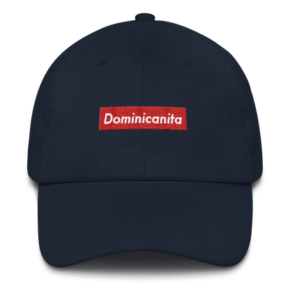 Dominicanita Dad Hat  - 2020 - DominicanGirlfriend.com - Frases Dominicanas - República Dominicana Lifestyle Graphic T-Shirts Streetwear & Accessories - New York - Bronx - Washington Heights - Miami - Florida - Boca Chica - USA - Dominican Clothing