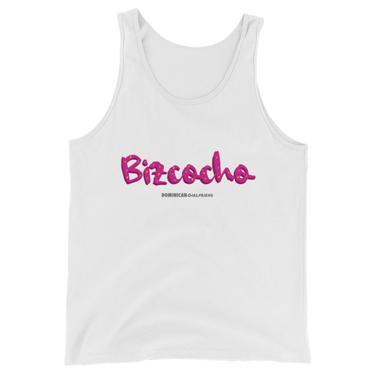 Bizcocho Tank Top  - 2020 - DominicanGirlfriend.com - Frases Dominicanas - República Dominicana Lifestyle Graphic T-Shirts Streetwear & Accessories - New York - Bronx - Washington Heights - Miami - Florida - Boca Chica - USA - Dominican Clothing