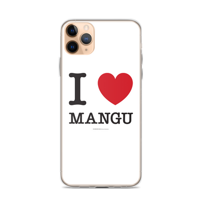 I Love Mangu iPhone Case  - 2020 - DominicanGirlfriend.com - Frases Dominicanas - República Dominicana Lifestyle Graphic T-Shirts Streetwear & Accessories - New York - Bronx - Washington Heights - Miami - Florida - Boca Chica - USA - Dominican Clothing