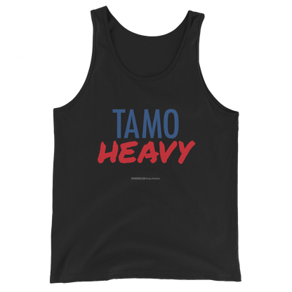 Tamo Heavy Unisex Tank Top  - 2020 - DominicanGirlfriend.com - Frases Dominicanas - República Dominicana Lifestyle Graphic T-Shirts Streetwear & Accessories - New York - Bronx - Washington Heights - Miami - Florida - Boca Chica - USA - Dominican Clothing