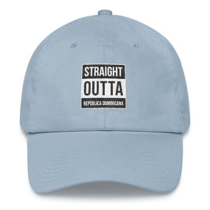 Straight Outta República Dominicana Dad hat  - 2020 - DominicanGirlfriend.com - Frases Dominicanas - República Dominicana Lifestyle Graphic T-Shirts Streetwear & Accessories - New York - Bronx - Washington Heights - Miami - Florida - Boca Chica - USA - Dominican Clothing