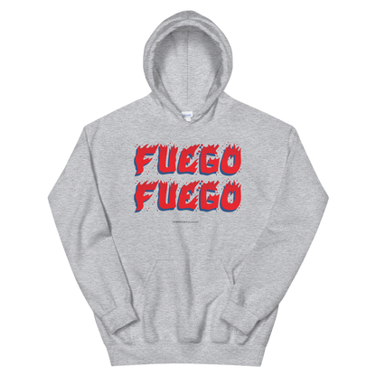 Fuego Unisex Hoodie  - 2020 - DominicanGirlfriend.com - Frases Dominicanas - República Dominicana Lifestyle Graphic T-Shirts Streetwear & Accessories - New York - Bronx - Washington Heights - Miami - Florida - Boca Chica - USA - Dominican Clothing