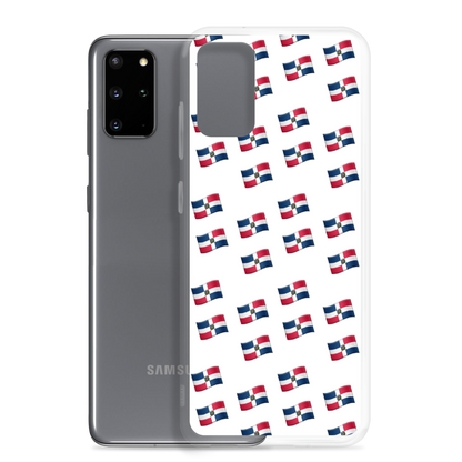 All-Over Emoji República Dominicana Flag Samsung Case  - 2020 - DominicanGirlfriend.com - Frases Dominicanas - República Dominicana Lifestyle Graphic T-Shirts Streetwear & Accessories - New York - Bronx - Washington Heights - Miami - Florida - Boca Chica - USA - Dominican Clothing