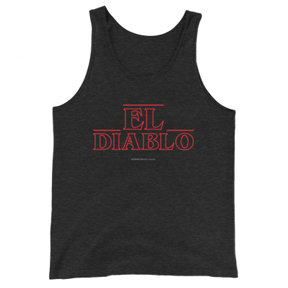 El Diablo Tank Top  - 2020 - DominicanGirlfriend.com - Frases Dominicanas - República Dominicana Lifestyle Graphic T-Shirts Streetwear & Accessories - New York - Bronx - Washington Heights - Miami - Florida - Boca Chica - USA - Dominican Clothing