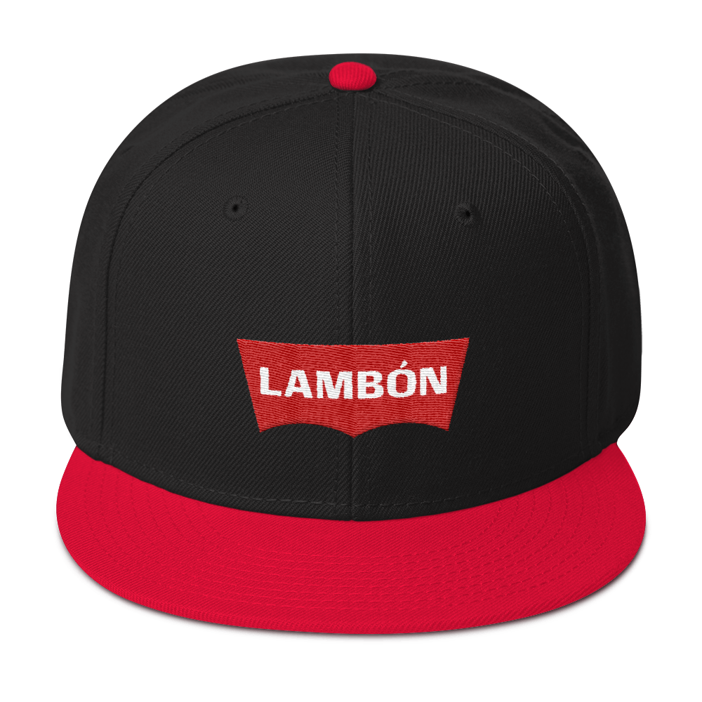 Lambón Snapback Hat  - 2020 - DominicanGirlfriend.com - Frases Dominicanas - República Dominicana Lifestyle Graphic T-Shirts Streetwear & Accessories - New York - Bronx - Washington Heights - Miami - Florida - Boca Chica - USA - Dominican Clothing
