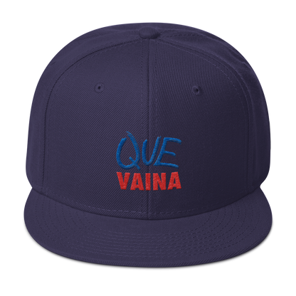 Que Vaina Snapback Hat  - 2020 - DominicanGirlfriend.com - Frases Dominicanas - República Dominicana Lifestyle Graphic T-Shirts Streetwear & Accessories - New York - Bronx - Washington Heights - Miami - Florida - Boca Chica - USA - Dominican Clothing