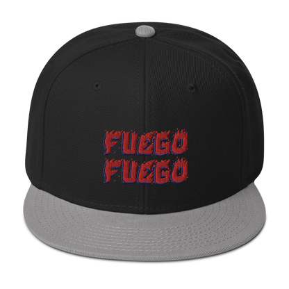 Fuego Snapback  - 2020 - DominicanGirlfriend.com - Frases Dominicanas - República Dominicana Lifestyle Graphic T-Shirts Streetwear & Accessories - New York - Bronx - Washington Heights - Miami - Florida - Boca Chica - USA - Dominican Clothing