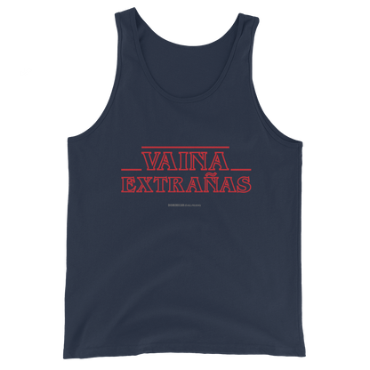 Vaina Extrañas Tank Top  - 2020 - DominicanGirlfriend.com - Frases Dominicanas - República Dominicana Lifestyle Graphic T-Shirts Streetwear & Accessories - New York - Bronx - Washington Heights - Miami - Florida - Boca Chica - USA - Dominican Clothing
